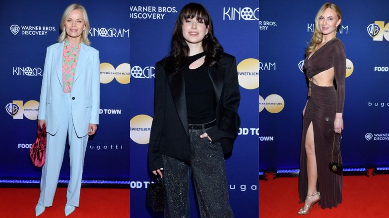 Gwiazdy na 100-leciu Warner Bros. Discovery: wyścigowa Ada Fijał, elegancka Małgorzata Foremniak, odważna Sylwia Gliwa (FOTO)