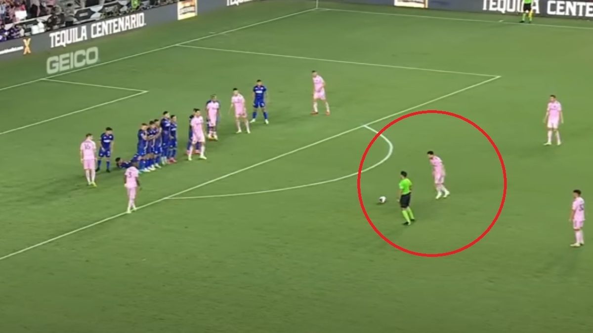 Twitter / Na zdjęciu: gol Lionela Messiego w debiucie w Interze