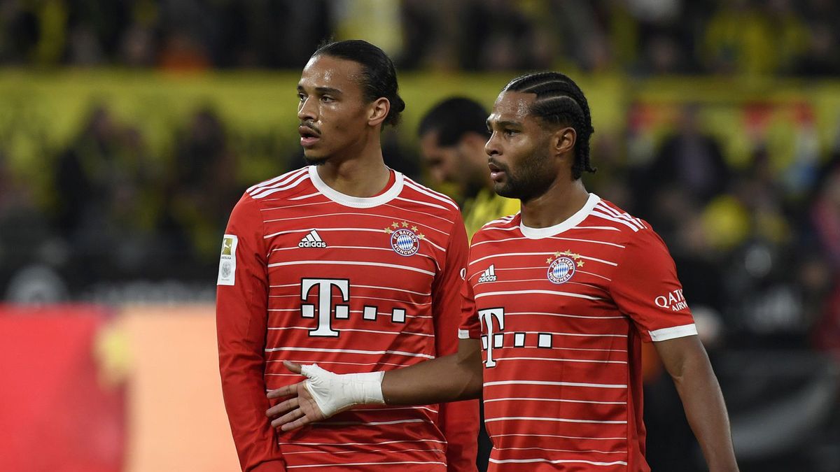 Getty Images / Na zdjęciu: Leroy Sane i Serge Gnabry