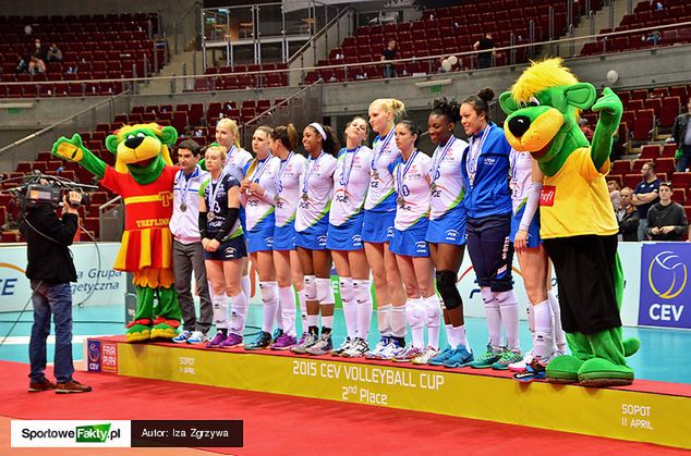 PGE Atom Trefl Sopot na drugim stopniu podium Pucharu CEV