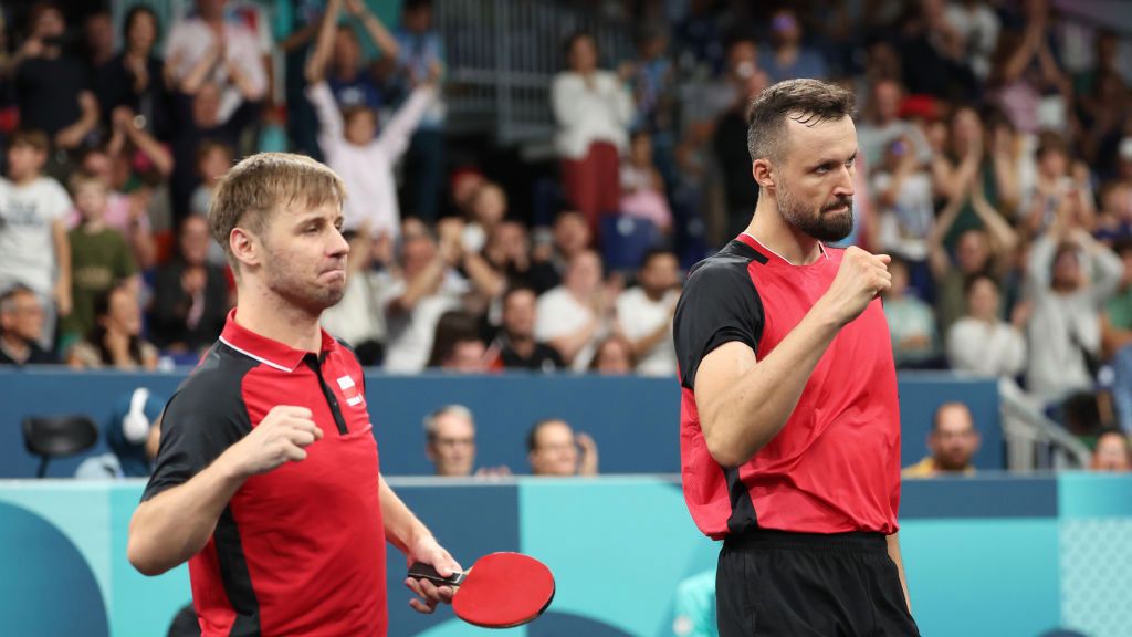 Getty Images / Michael Reaves / Na zdjęciu od lewej: Piotr Grudzień i Patryk Chojnowski