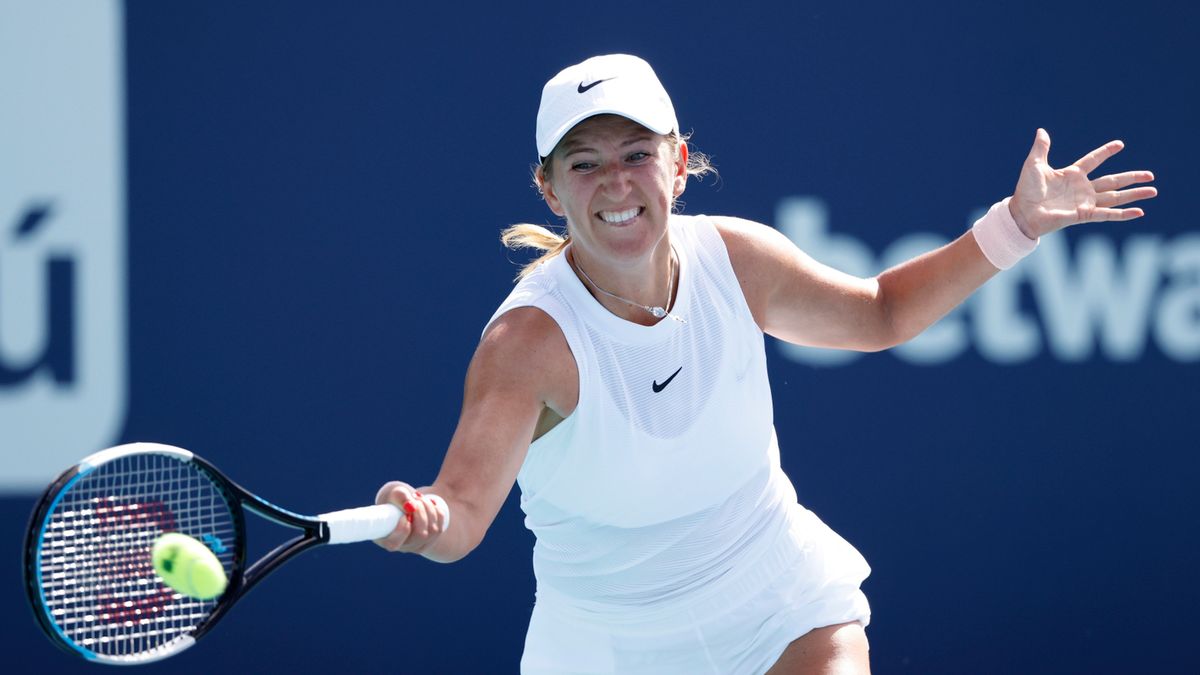 PAP/EPA / RHONA WISE / Na zdjęciu: Wiktoria Azarenka