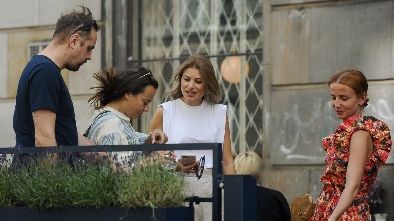 Anna Mucha i Jakub Wons przyłapani w restauracji