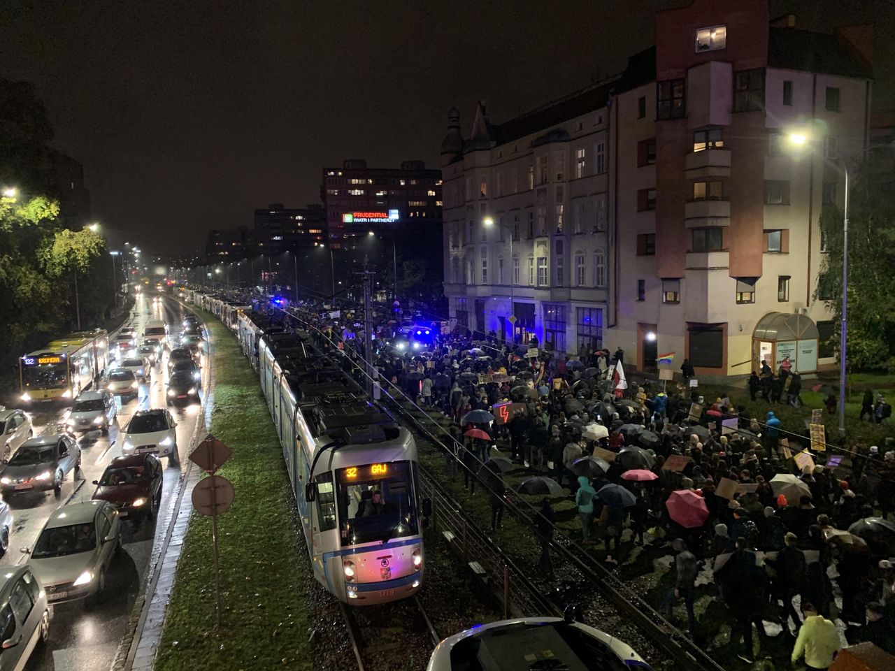 Strajk kobiet. Wrocław. Policja zaostrzyła działania. Miło już było