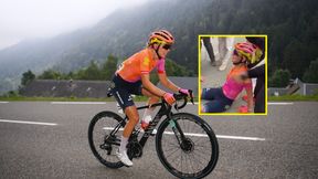 Ekstremalny wysiłek. Polka cierpiała na mecie Tour de France