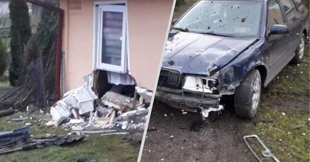 To nie był przypadek. Potężne uderzenie w dom, jeszcze spali