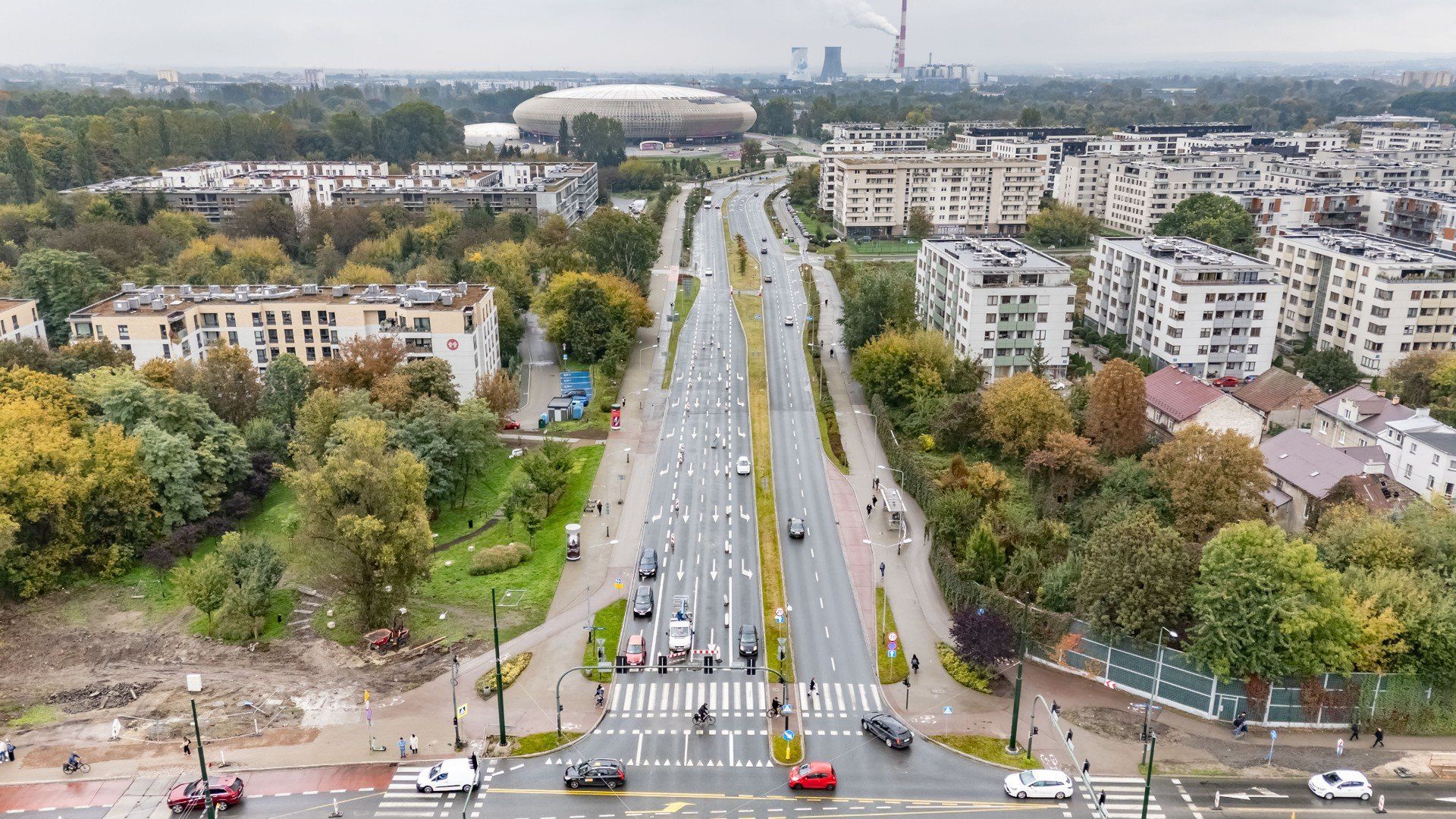 Ulica Lema w Krakowie. Czy w przyszłości pojadą nią tramwaje?