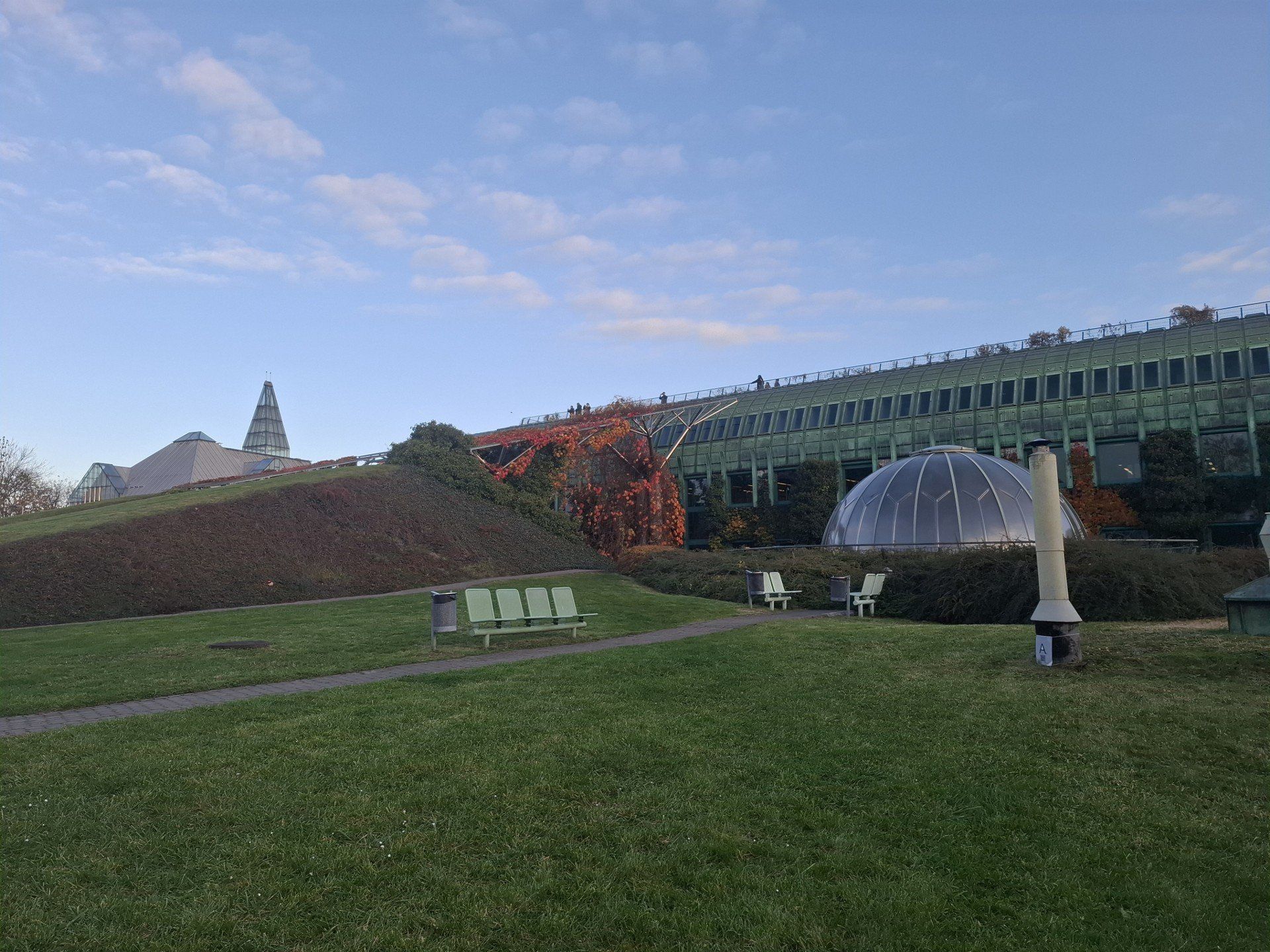 Jesień w Ogrodach BUW