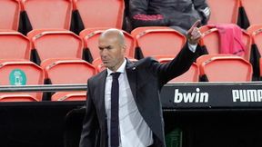 Zinedine Zidane po kompromitacji Realu Madryt. Jego słowa nie zaskakują
