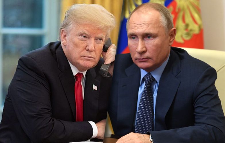 Donald Trump i Władimir Putin rozmawiali o zakończeniu wojny