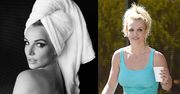 Britney Spears pozuje w ręczniku dla Mario Testino (ZDJĘCIA)
