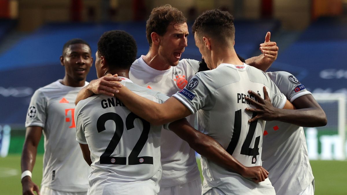 PAP/EPA / Rafael Marchante / POOL / Na zdjęciu: piłkarze Bayernu Monachium