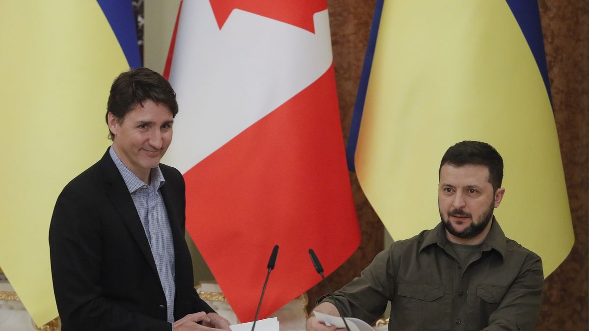 Justin Trudeau odwiedził ukraińską stolicę 