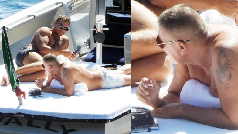Stefano Gabbana na wakacjach z ukochanym