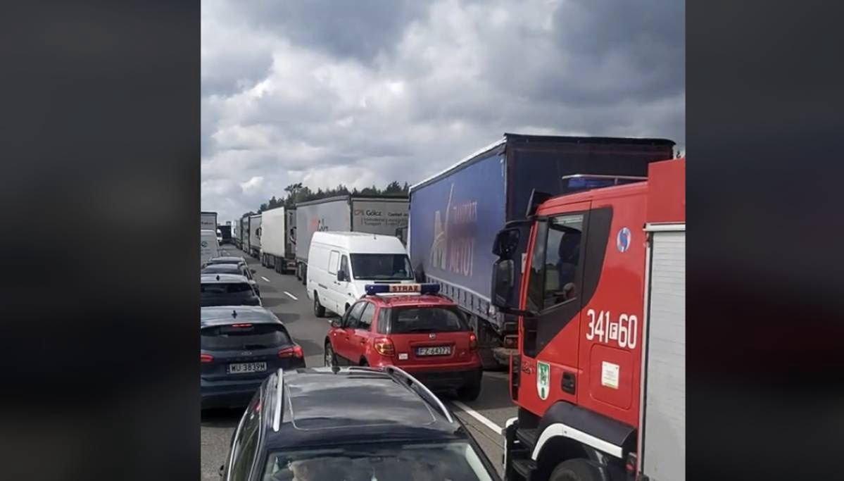 Skandaliczna sytuacja na autostradzie A2