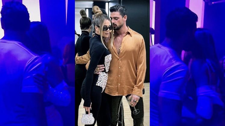 Do sieci trafiło nagranie, jak Khloe Kardashian i Michele Morrone FLIRTUJĄ na after party po pokazie D&G