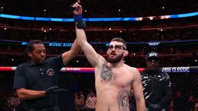 Kapitalna seria Michała Oleksiejczuka w UFC. Tym razem razem wygrał na punkty