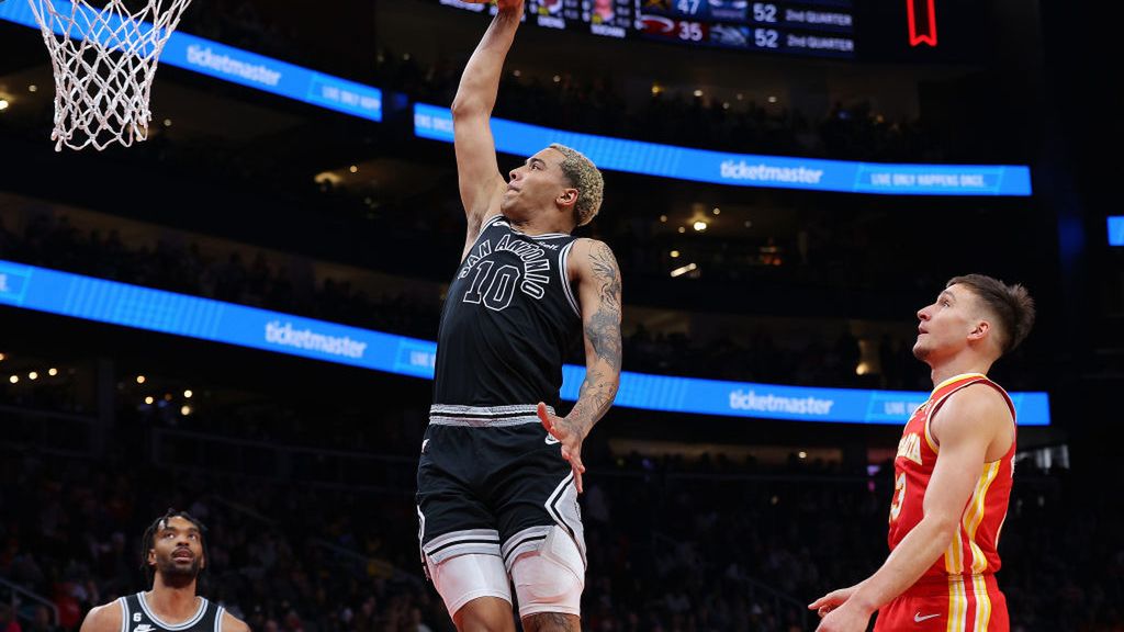 Getty Images /  Kevin C. Cox / Na zdjęciu: Jeremy Sochan