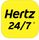 Hertz 24/7 ikona