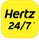 Hertz 24/7 ikona