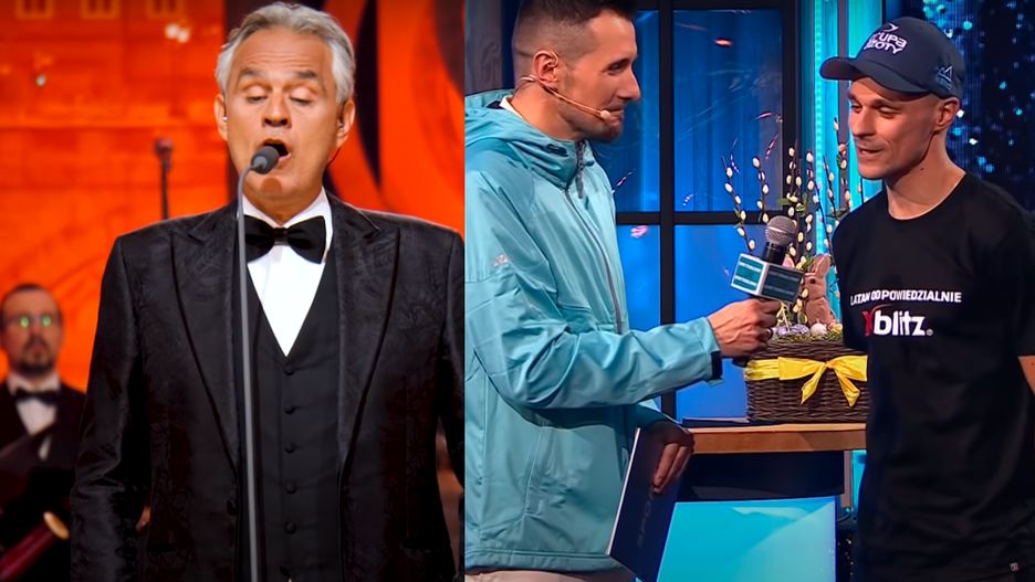 W TVP Andrea Bocelli, w Polsacie Piotr Żyła i kabarety. Czekamy na wyniki oglądalności z niedzieli Wielkanocnej