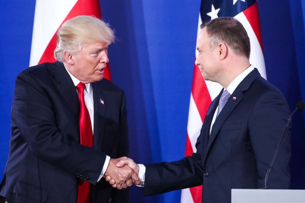 W sobotę doszło do rozmowy telefonicznej z udziałem Donalda Trumpa i Andrzeja Dudy
