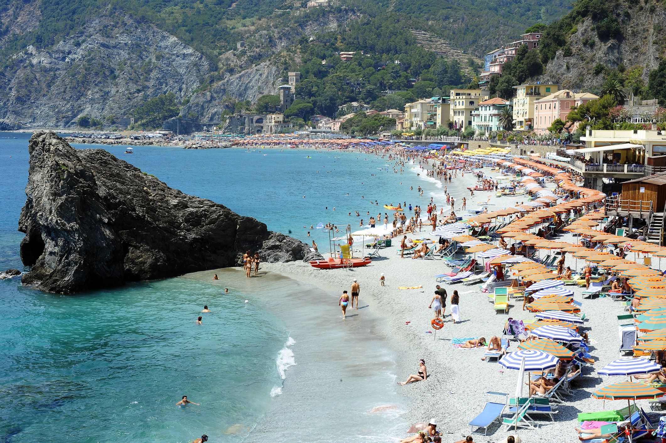 Plaża w Monterosso 
