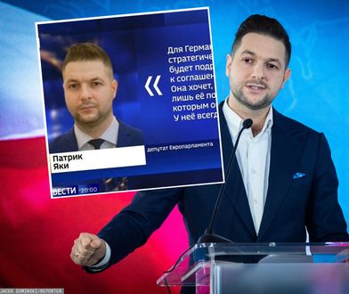 Patryk Jaki bohaterem rosyjskiej propagandy. Mówił o powiązaniach Niemiec z Rosją