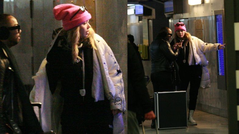 Sandra Kubicka spóźniła się na pociąg