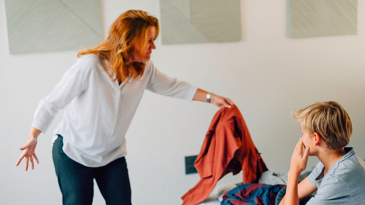 Ta metoda na bałagan w pokoju syna była jednym rozwiązaniem 