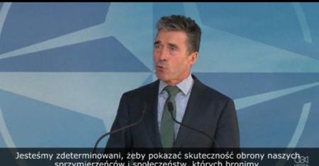 Szef NATO mówi, że rosyjska agresja na Ukrainie podważa jego wizję Europy