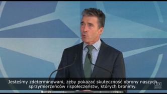 Szef NATO mówi, że rosyjska agresja na Ukrainie podważa jego wizję Europy