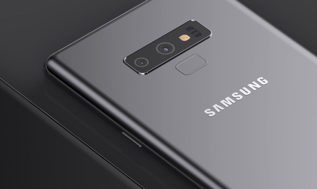 Samsung Galaxy Note 9 — wizualizacja