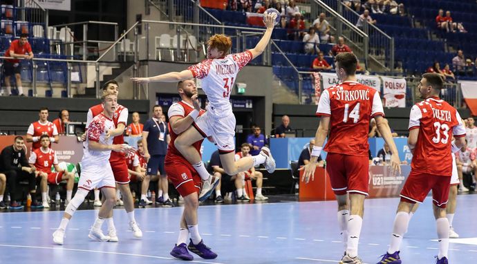Piłka ręczna mężczyzn: Mistrzostwa świata U-21 - Polska 2025 - mecz: Polska - Urugwaj
