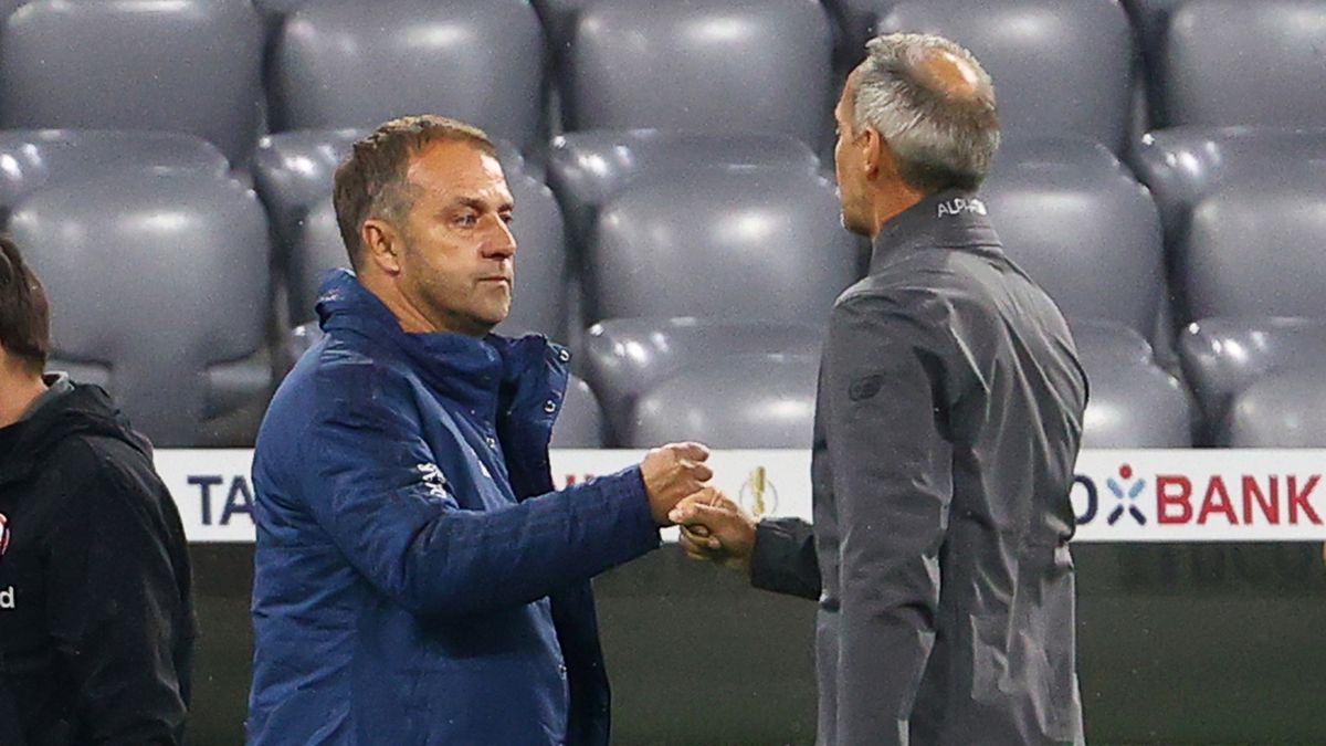 PAP/EPA / KAI PFAFFENBACH / Na zdjęciu: Hansi Flick (z lewej)