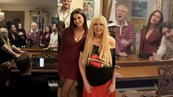 Moc gwiazd na kolędowaniu u Rodowicz. Oczy wszystkich skierowane na odważną kreację Węgiel [ZDJĘCIA]