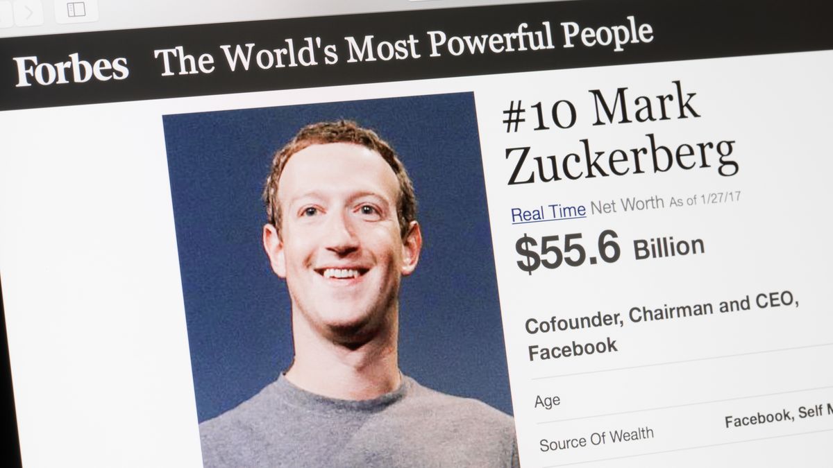 Mark Zuckerberg z depositphotos