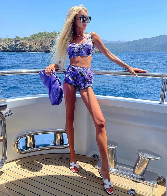 Julia Dybowska na wakacjach w Turcji