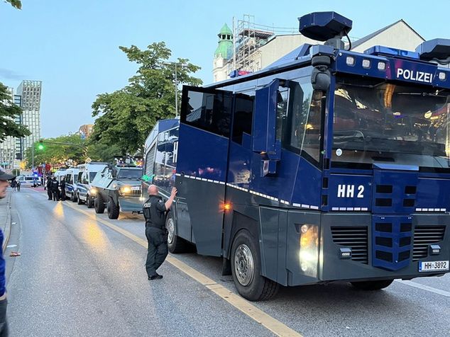Policja w Hamburgu