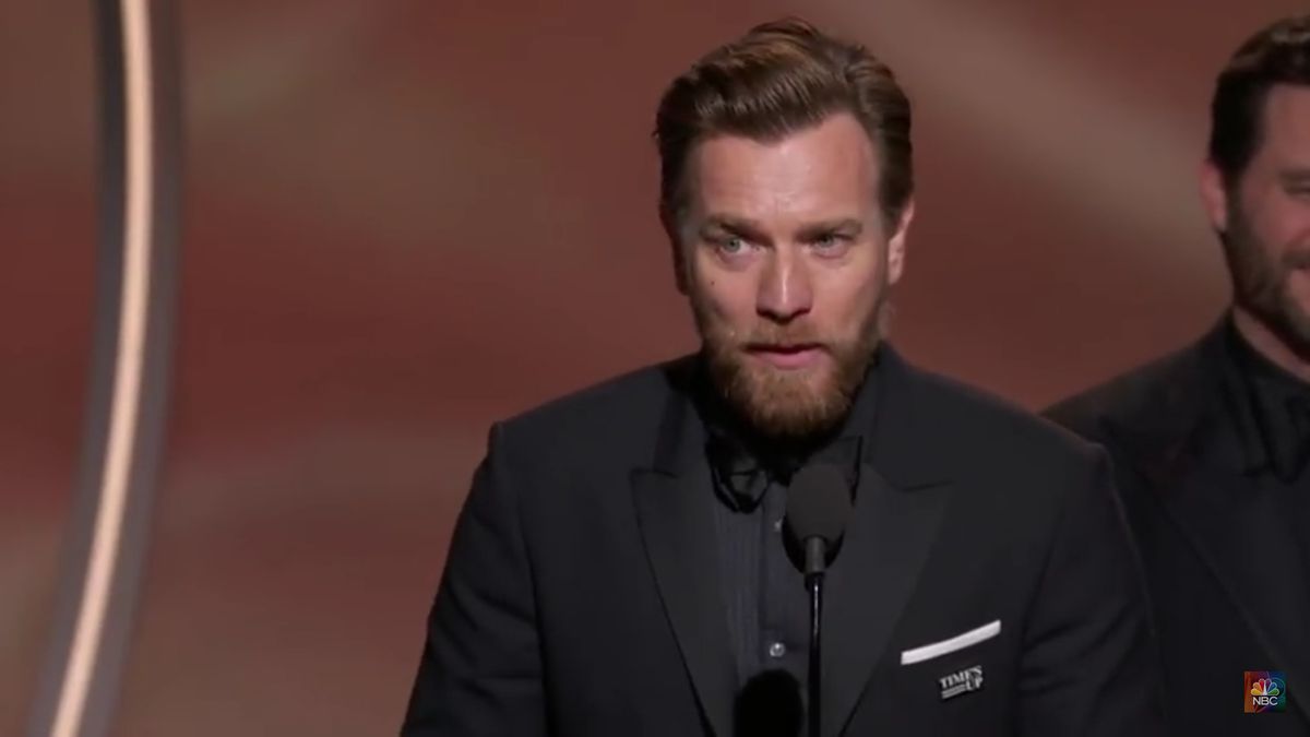 Ewan McGregor dziękuje swojej żonie i kochance! To przemówienie ze Złotych Globów przejdzie do historii