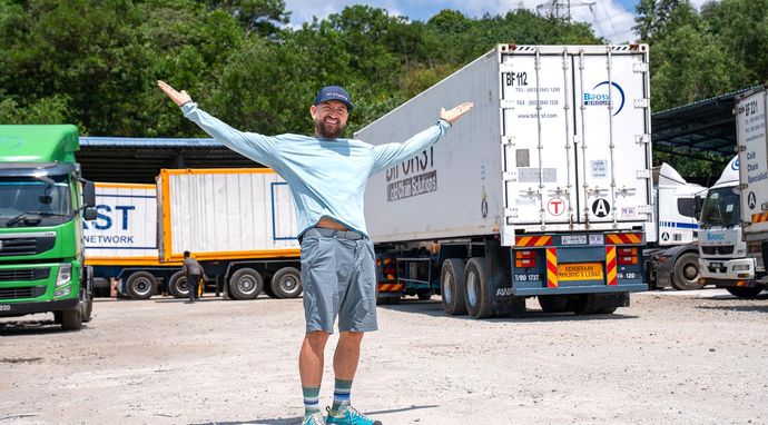 Ciężarówką przez Chile