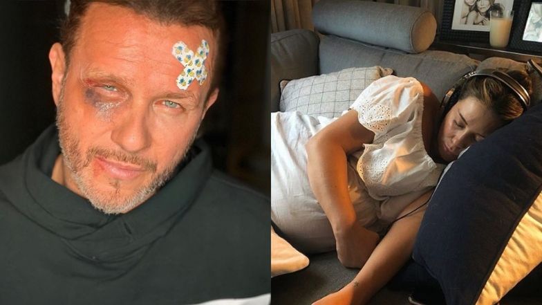 Radosław Majdan prezentuje dalszy ciąg historii o drzemiącej Małgorzacie Rozenek