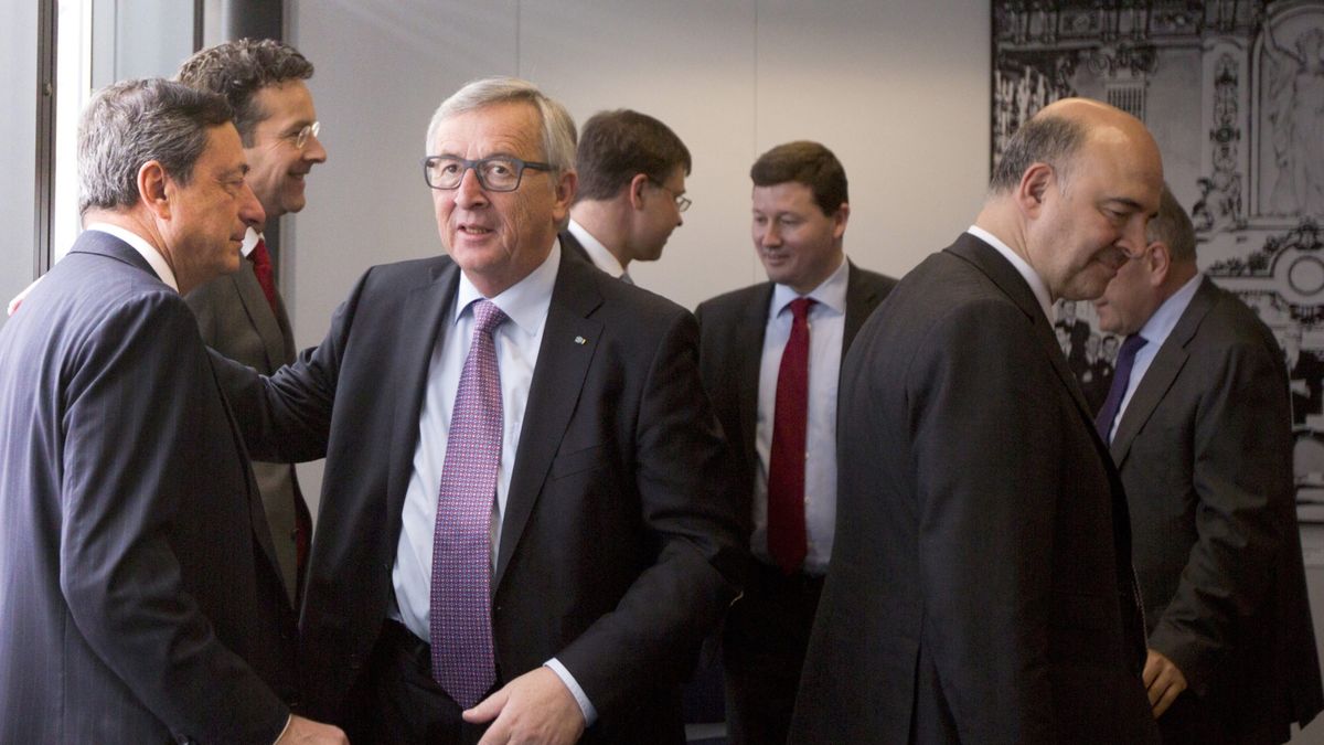 24.06.2015, Bruksela. Szef Komisji Europejskiej Jean-Claude Juncker</br> przed rozpoczęciem rozmów