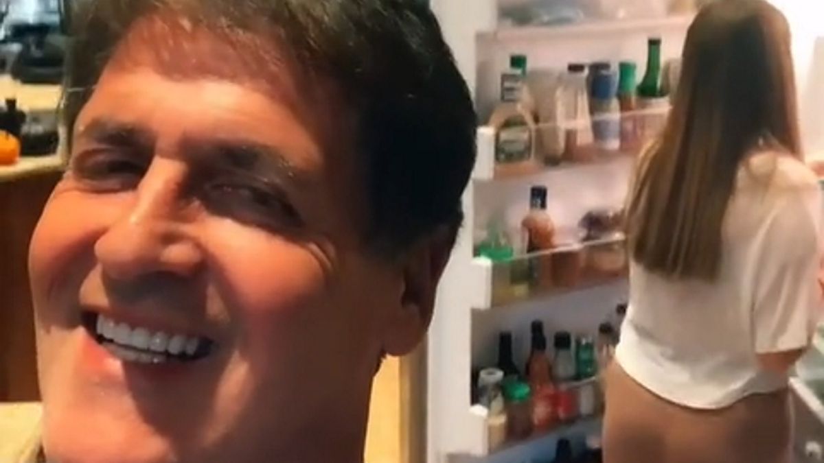 Mark Cuban wraz z córką Alexis