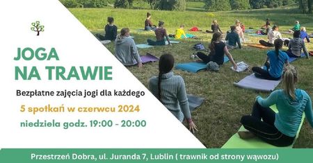 Joga na trawie — bezpłatne zajęcia dla każdego