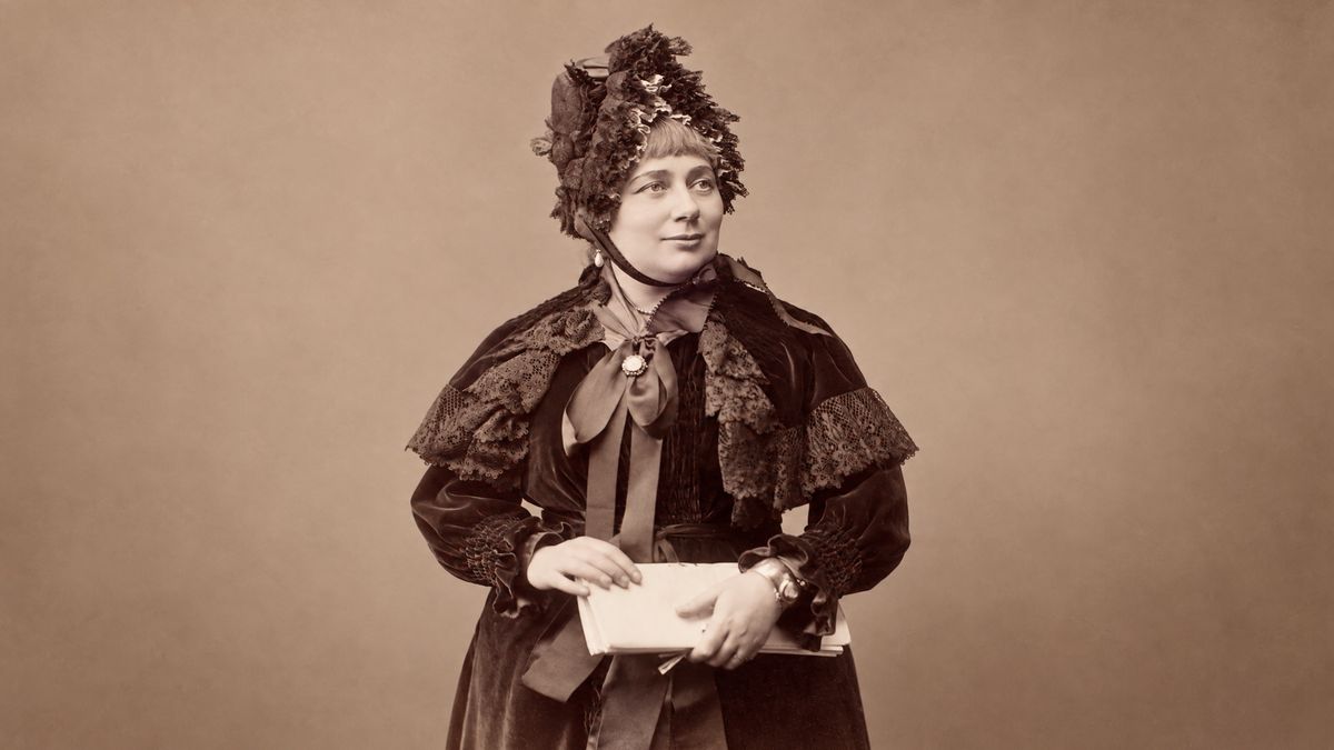 Georgina Weldon, portret z końca XIX wieku