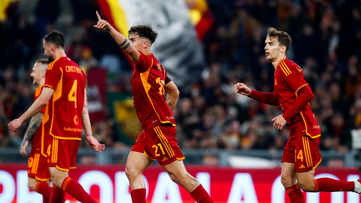 PAP/EPA / Angelo Carconi / Mecz Serie A: AS Roma - Cagliari Calcio