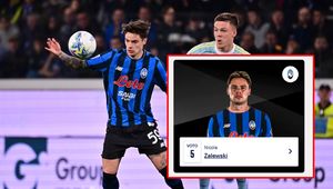 55 minut i na ławkę. Włosi surowo ocenili Nicolę Zalewskiego