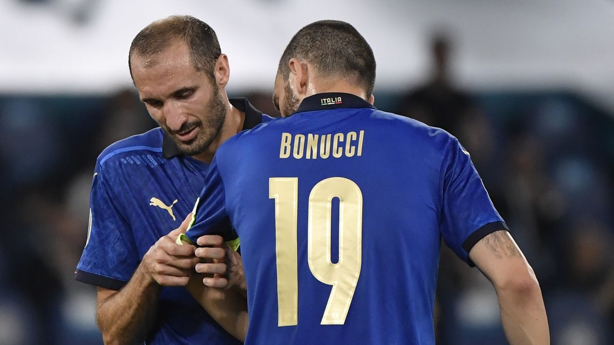 Getty Images / Andrea Staccioli /Insidefoto/LightRocket  / Na zdjęciu: Giorgio Chiellini (z lewej) i Leonardo Bonucci