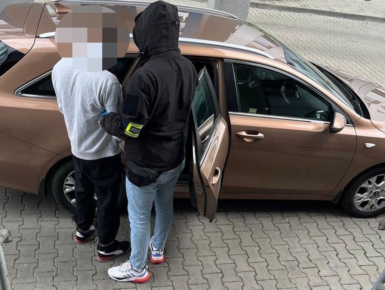 Częstochowa: 34-latek zatrzymany za usiłowanie zabójstwa. Pogrążyły go nagrania z kamer